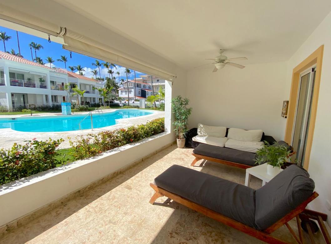 Blue Ocean Beachfront Villas & Apartments - Wifi, Pool, Bbq, Playa Los Corales Punta Cana Exterior photo